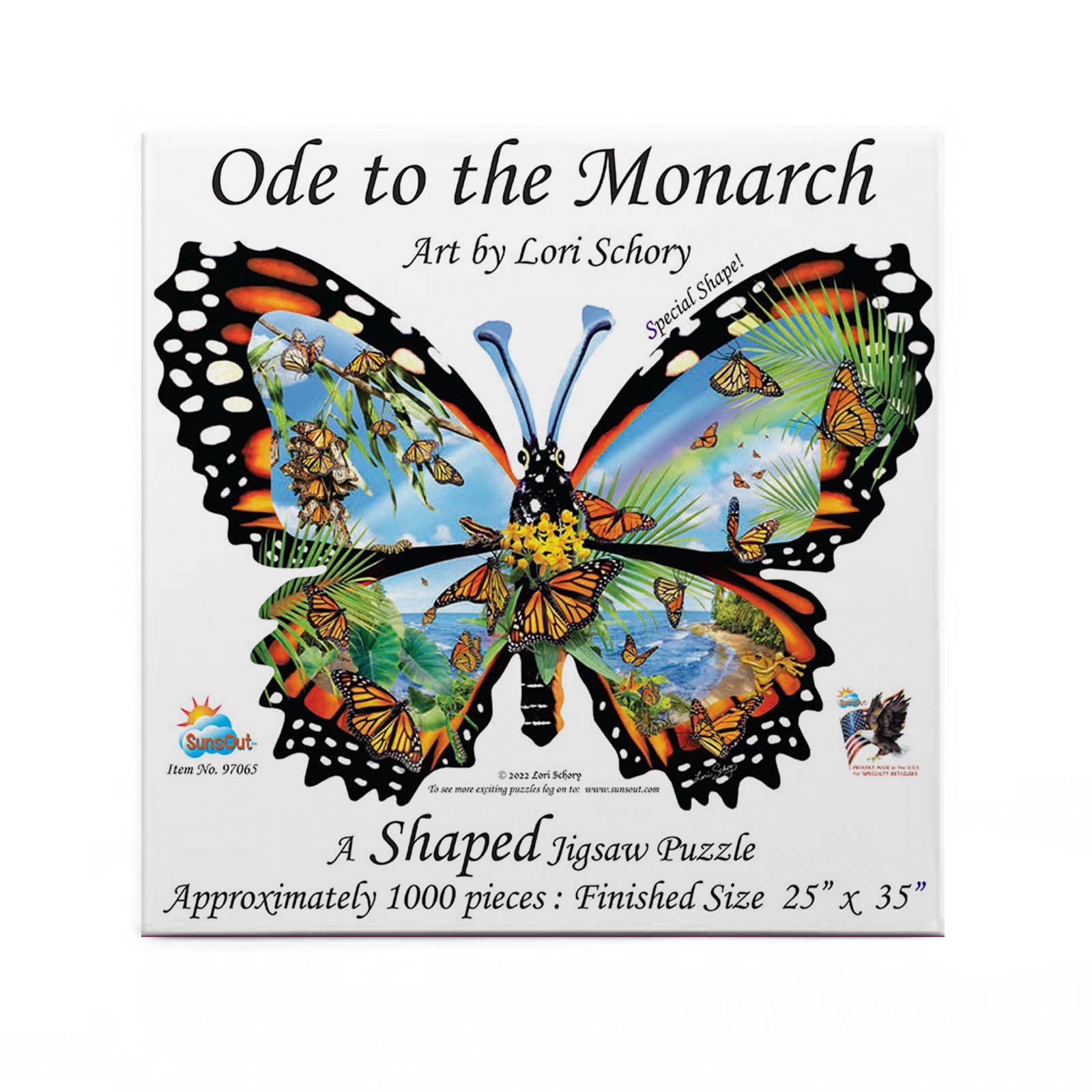 SunsOut - 1098 Ode to the Monarch Puzzle