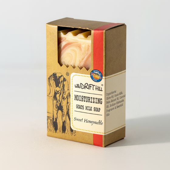 Windrift Hill Goat Milk Skincare - Sweet Honeysuckle | Goat Milk Soap
