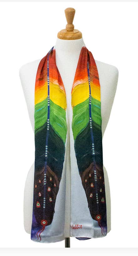 Rainbow Dreams Scarf By Bill & Traci Rabbit