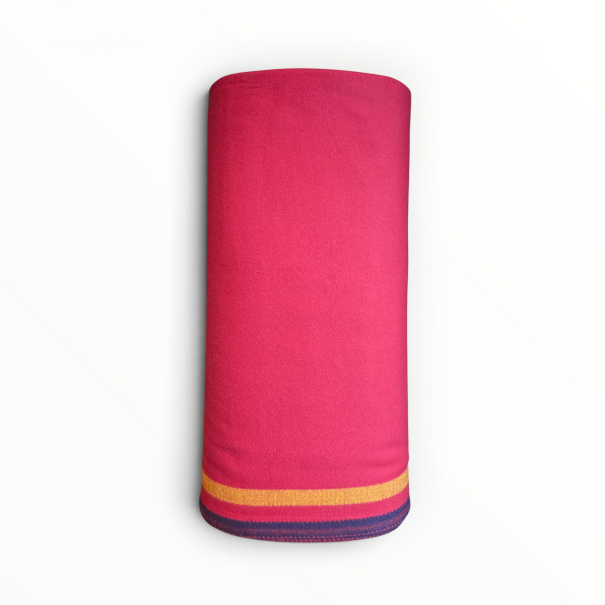 3 Band Wool Trade Cloth – Red – 1/2 Yard