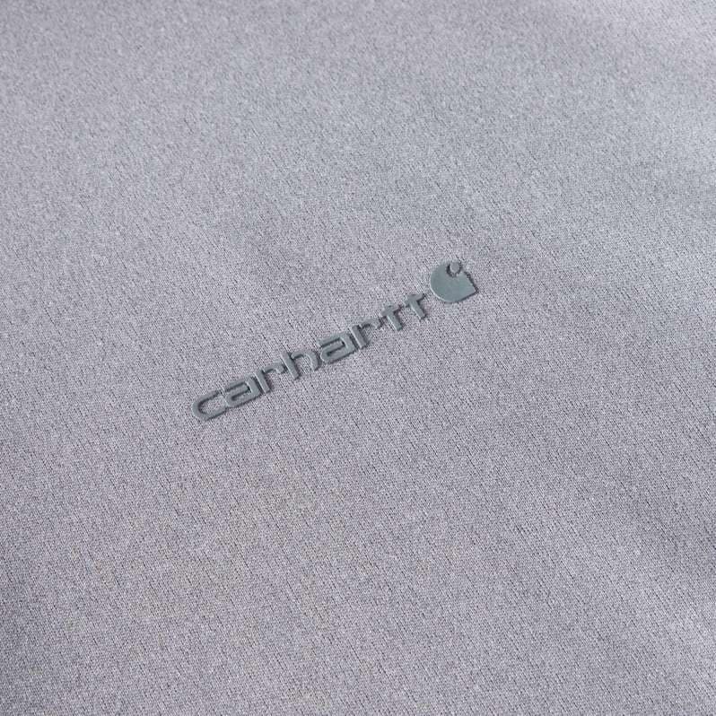 Carhartt Force Sun Defender Relaxed 1/2-Zip - Steel Heather - view 8