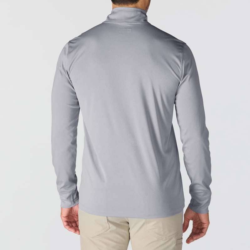 Carhartt Force Sun Defender Relaxed 1/2-Zip - Steel Heather - view 5