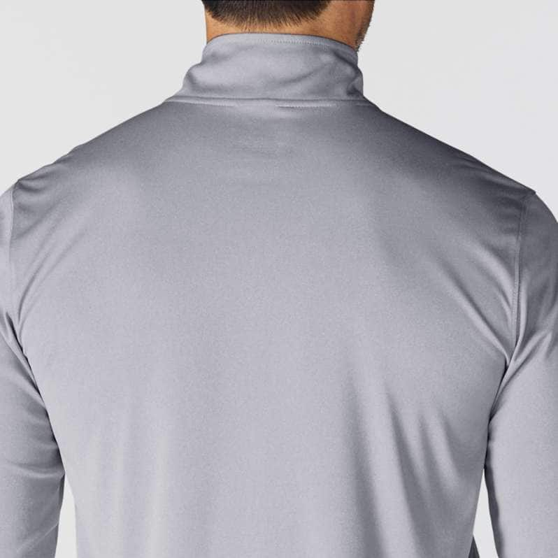 Carhartt Force Sun Defender Relaxed 1/2-Zip - Steel Heather - view 6
