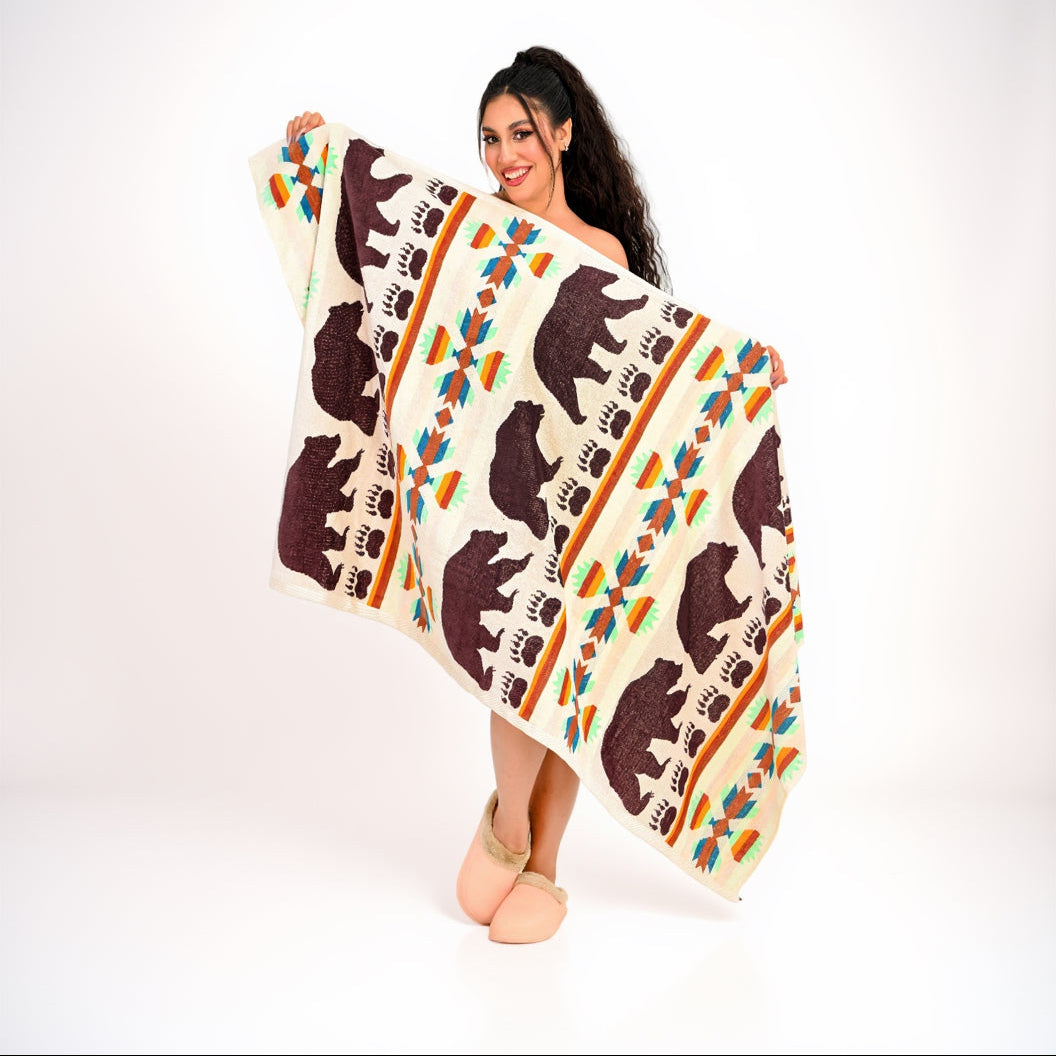 Bear Beach Towel - 36"x67"