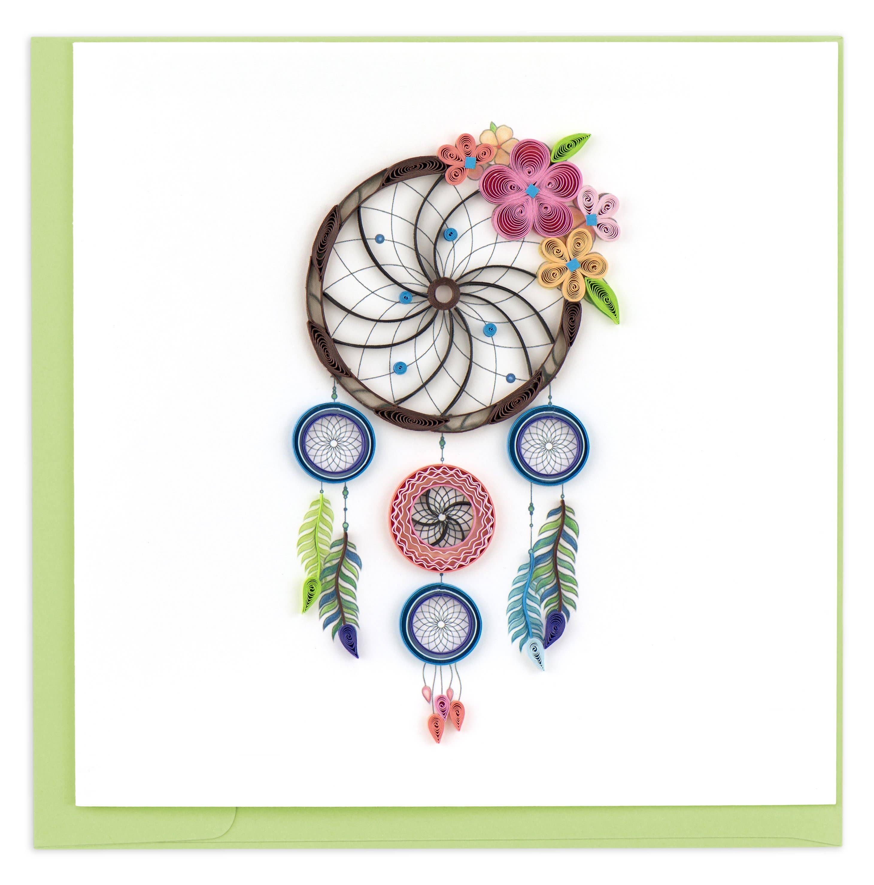 Quilling Card - Dreamcatcher