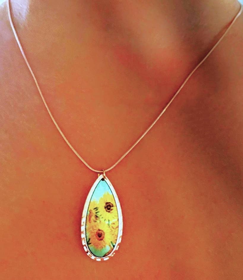 Van Gogh Sunflowers Earrings