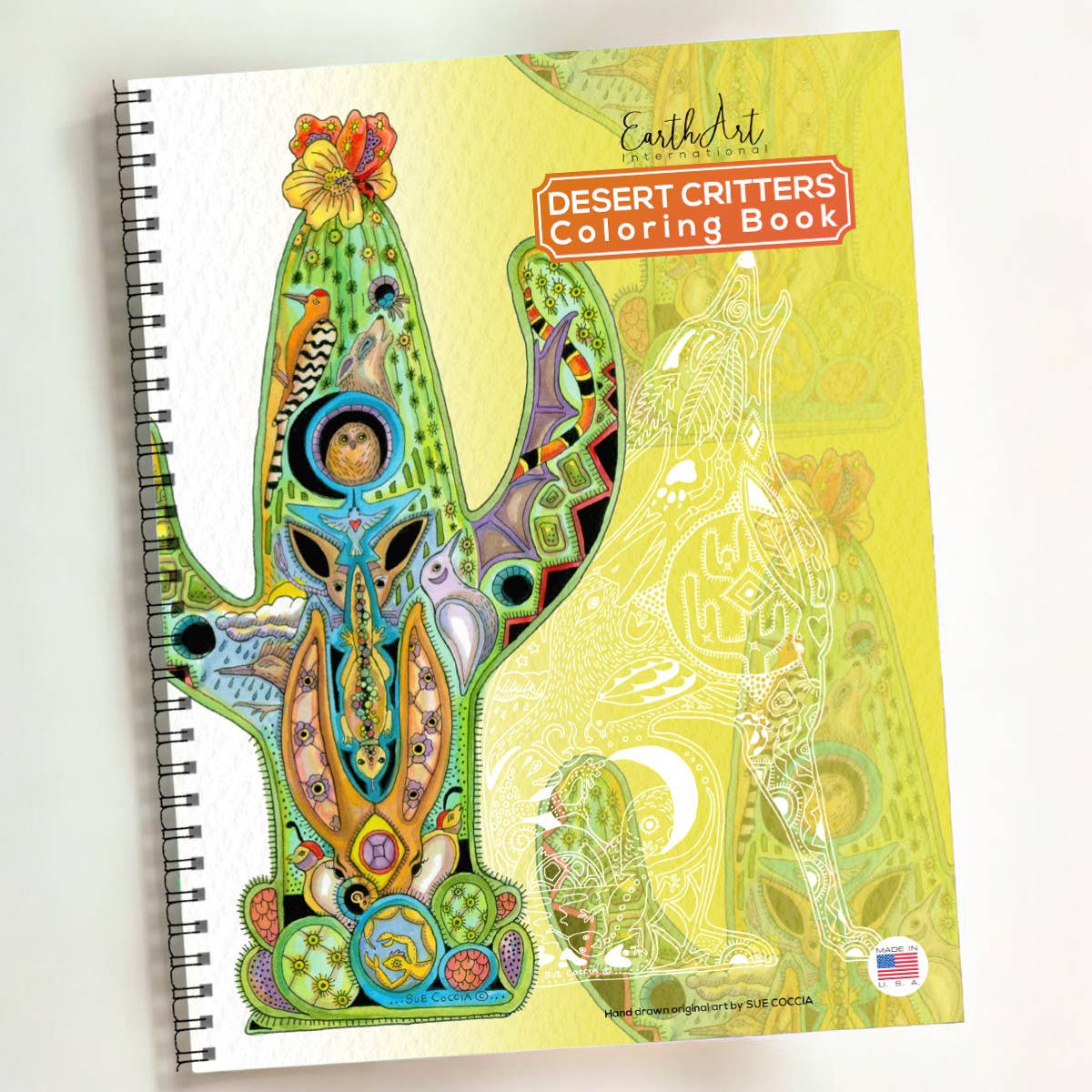 Desert Critters Coloring Book