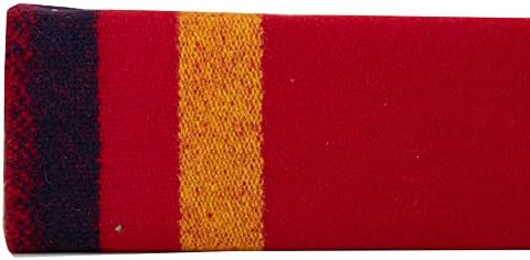 3 Band Wool Trade Cloth – Red – 1/2 Yard