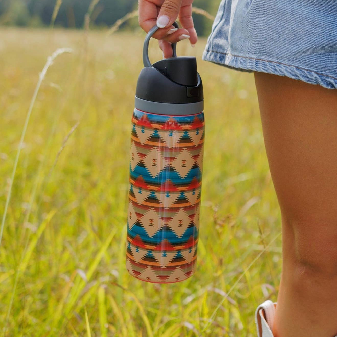Aztec Stainless Steel Water Bottle