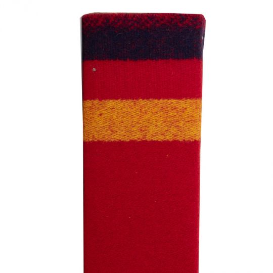 3 Band Wool Trade Cloth – Red – 1/2 Yard
