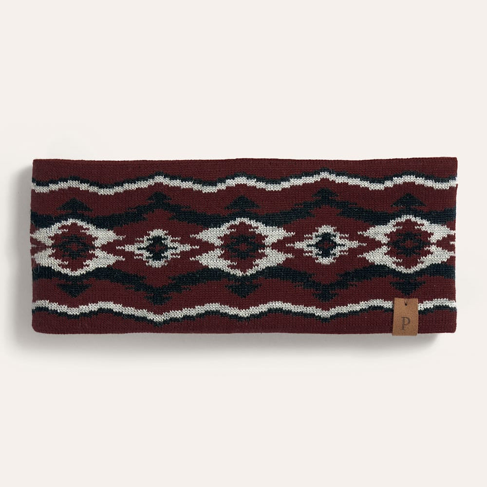 Pendleton - Fleece-Lined Headband - Crown Point Red