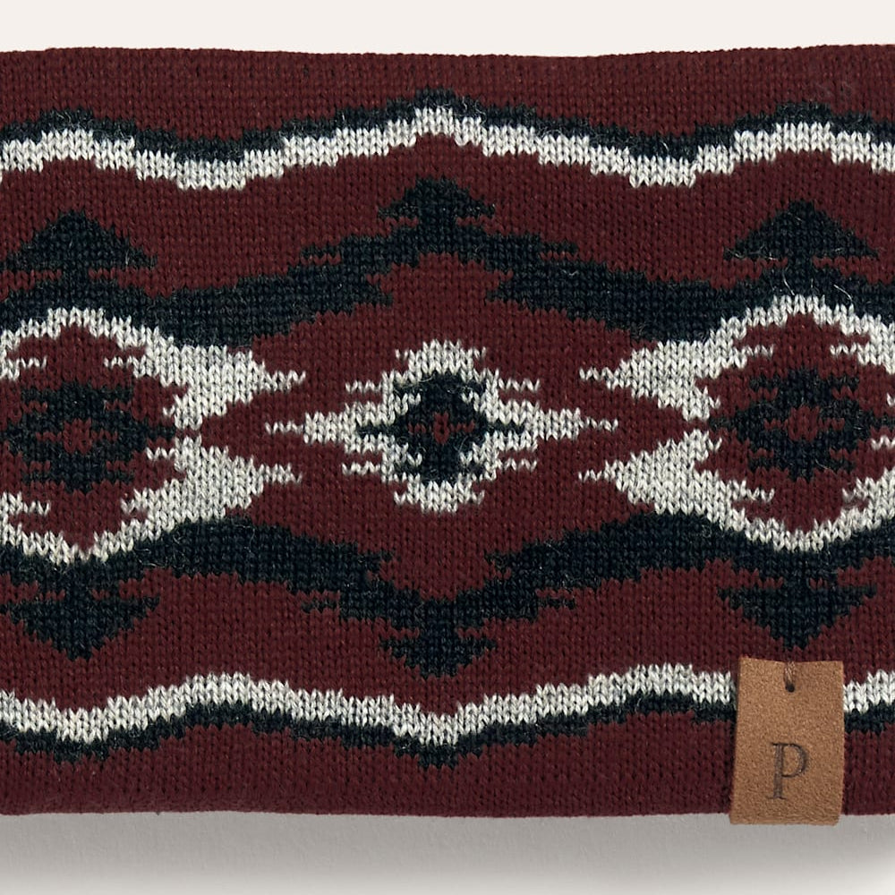 Pendleton - Fleece-Lined Headband - Crown Point Red