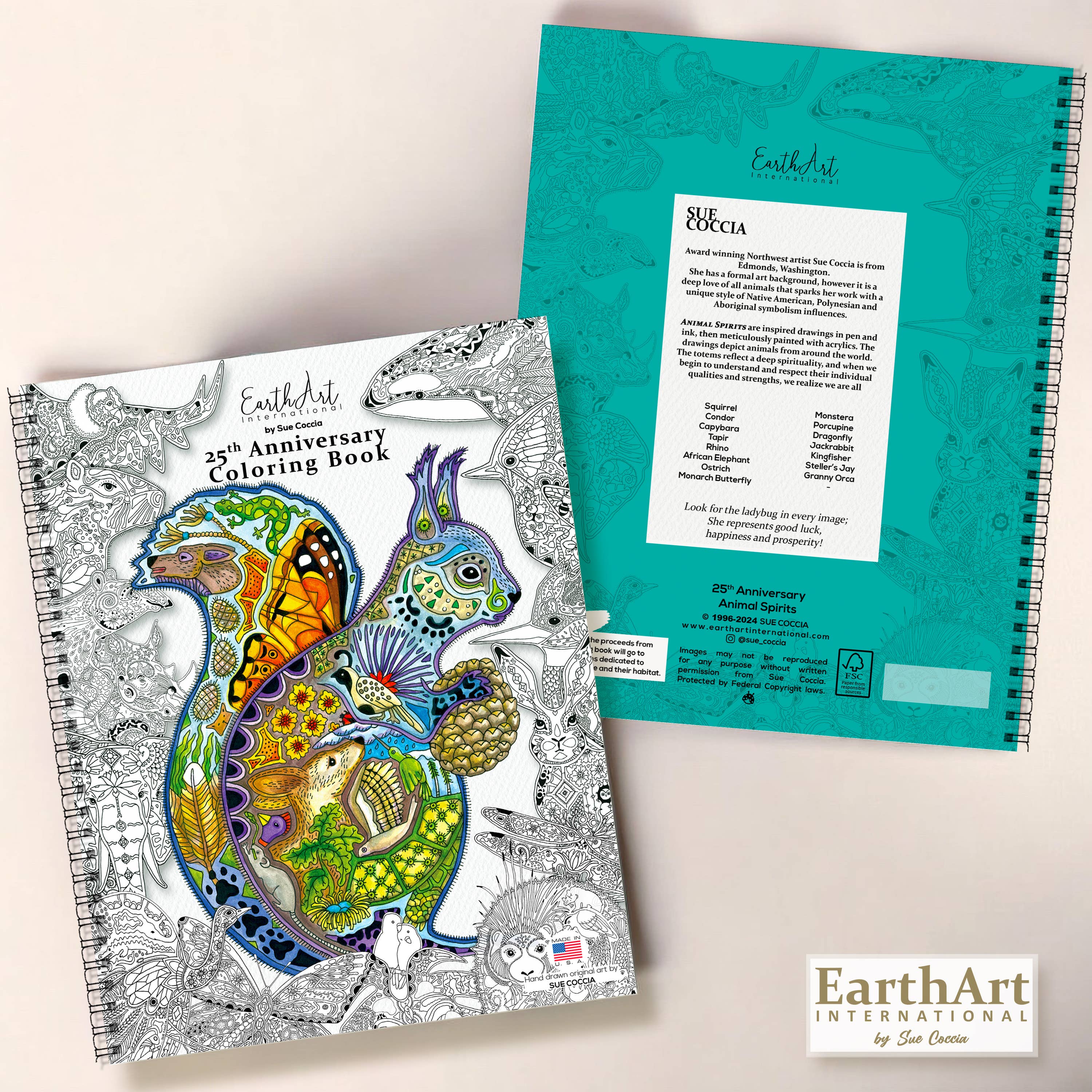 25th Anniversary Coloring Book