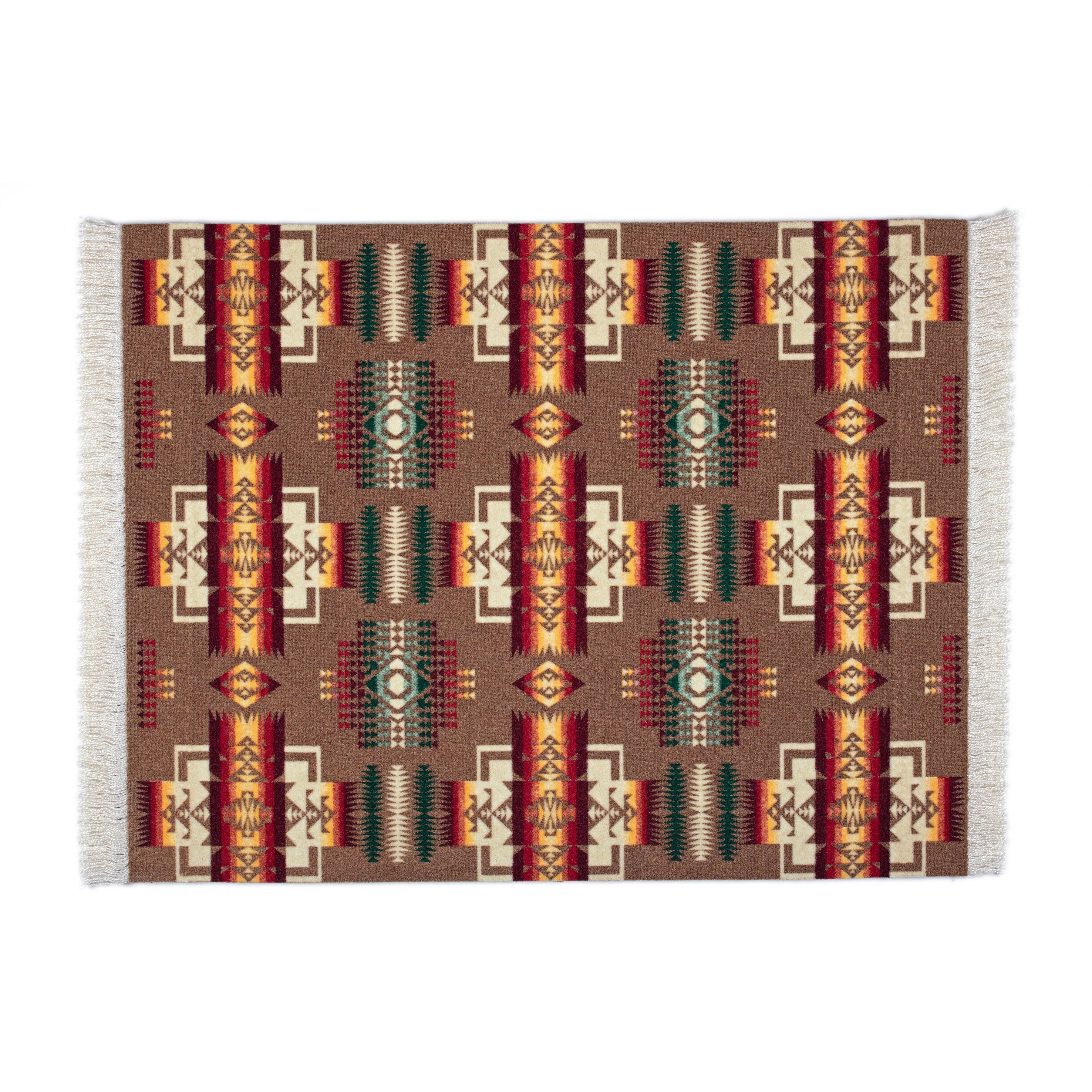 Pendleton Mouse Rug - Chief Joseph Khaki