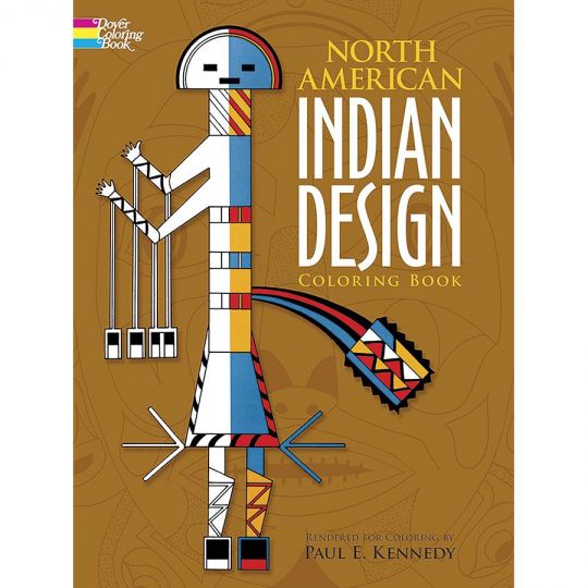 North American Indian Design Coloring Book