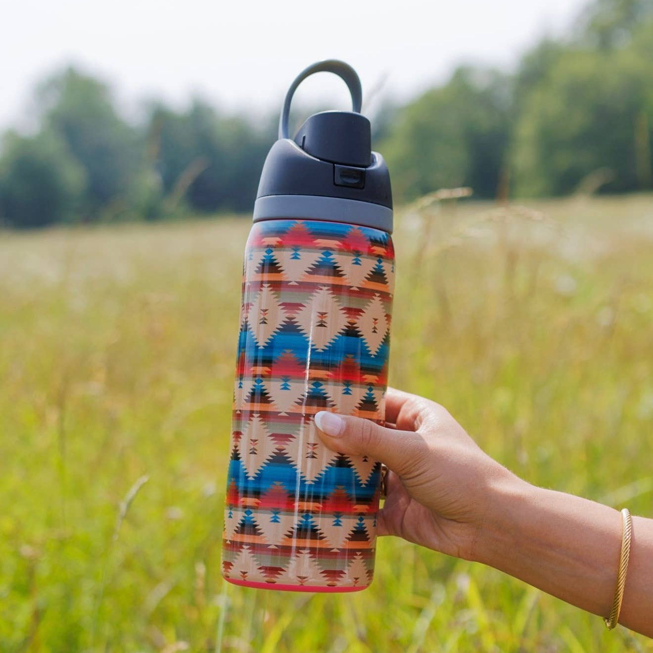 Aztec Stainless Steel Water Bottle