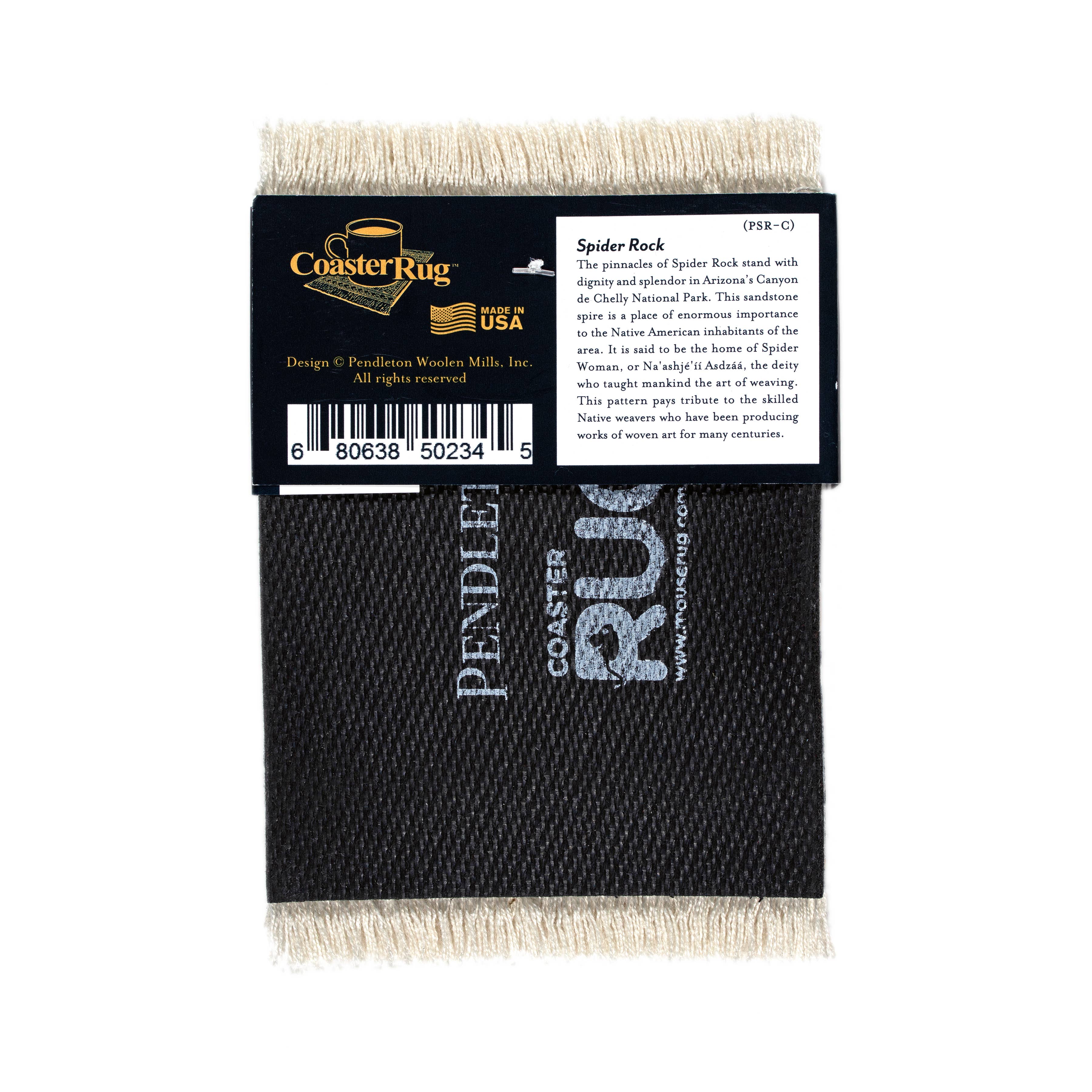 Pendleton - 4 Pc CoasterRug Set - Spider Rock