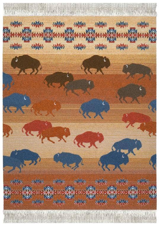 Pendleton Mouse Rug - Prairie Rush Hour