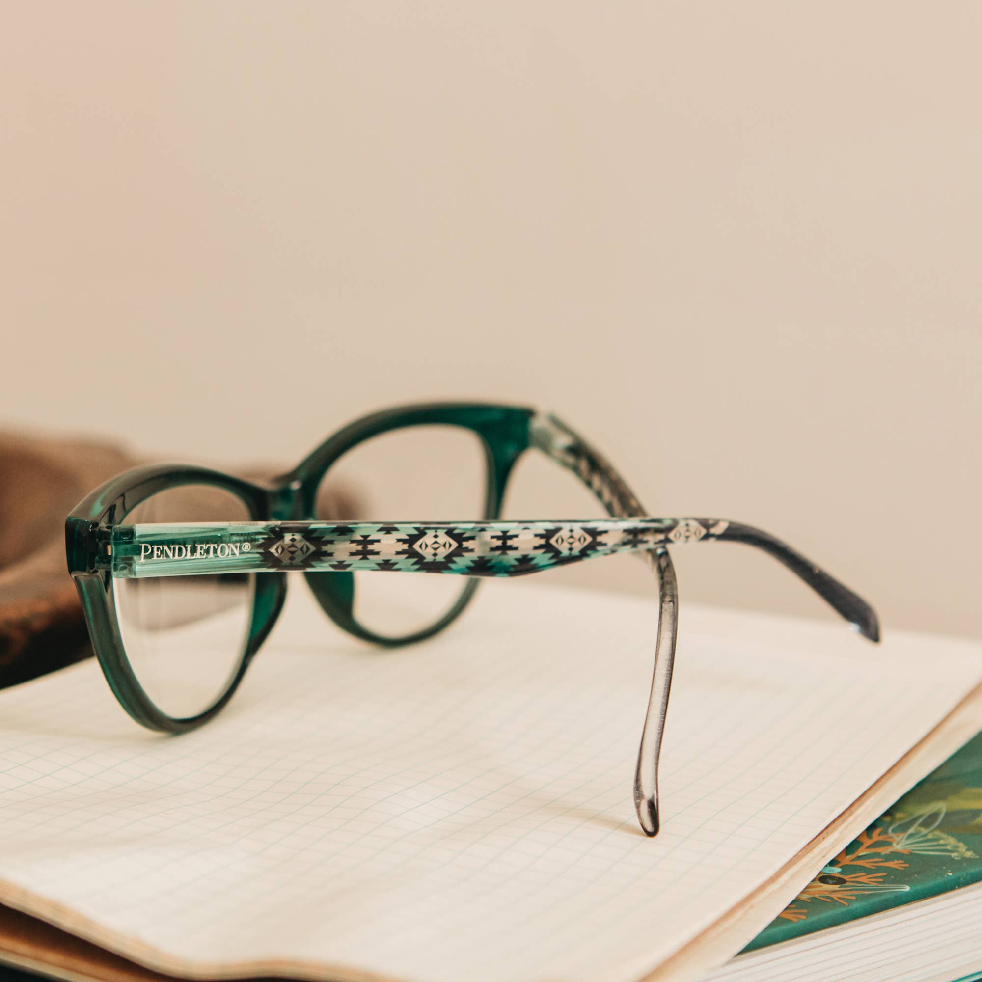 Pendleton Eyewear - Pendleton Readers - Dorset: Teal / Papago: Teal - Papago / 2.0x