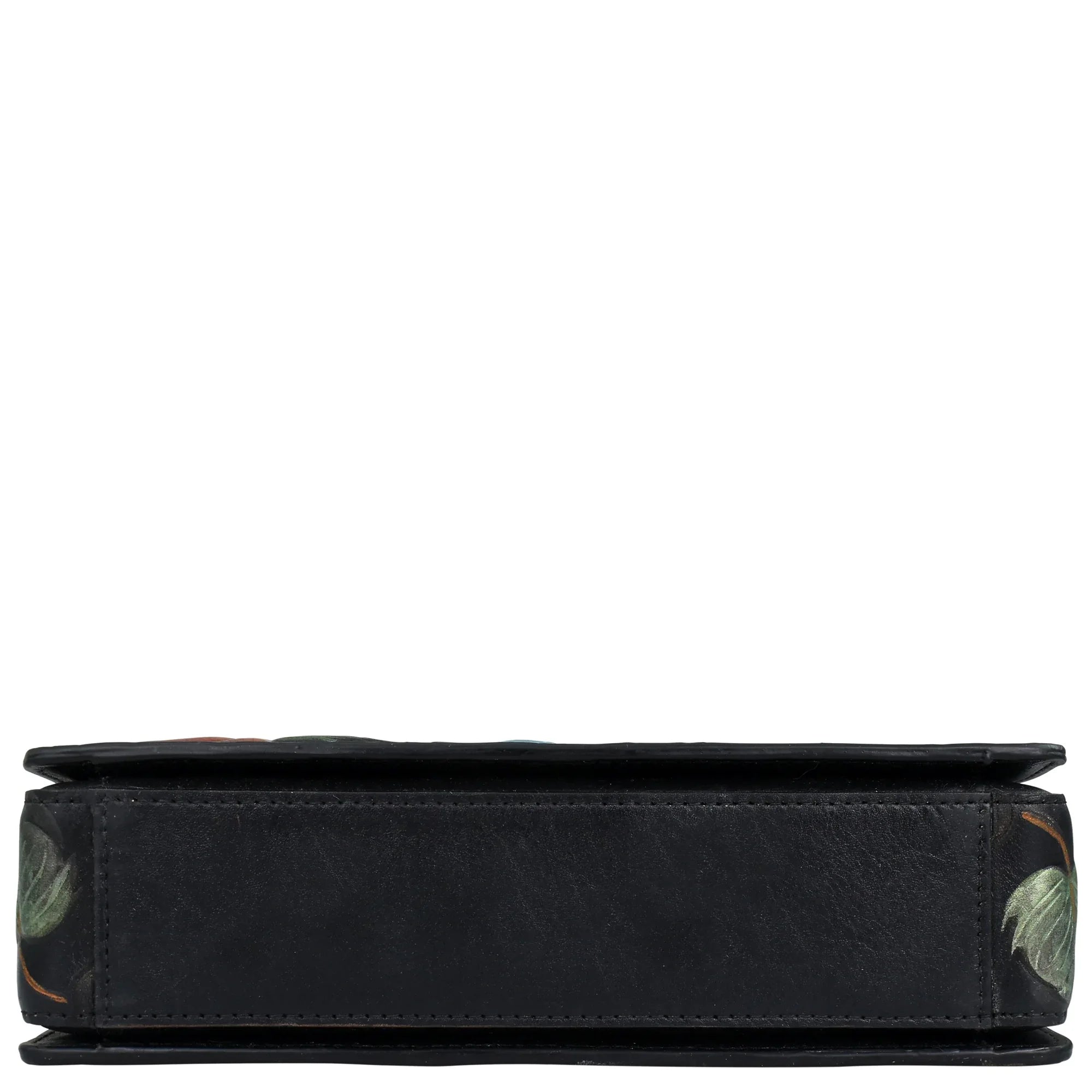 Triple-Compartment Crossbody Bag – Butterfly Floral