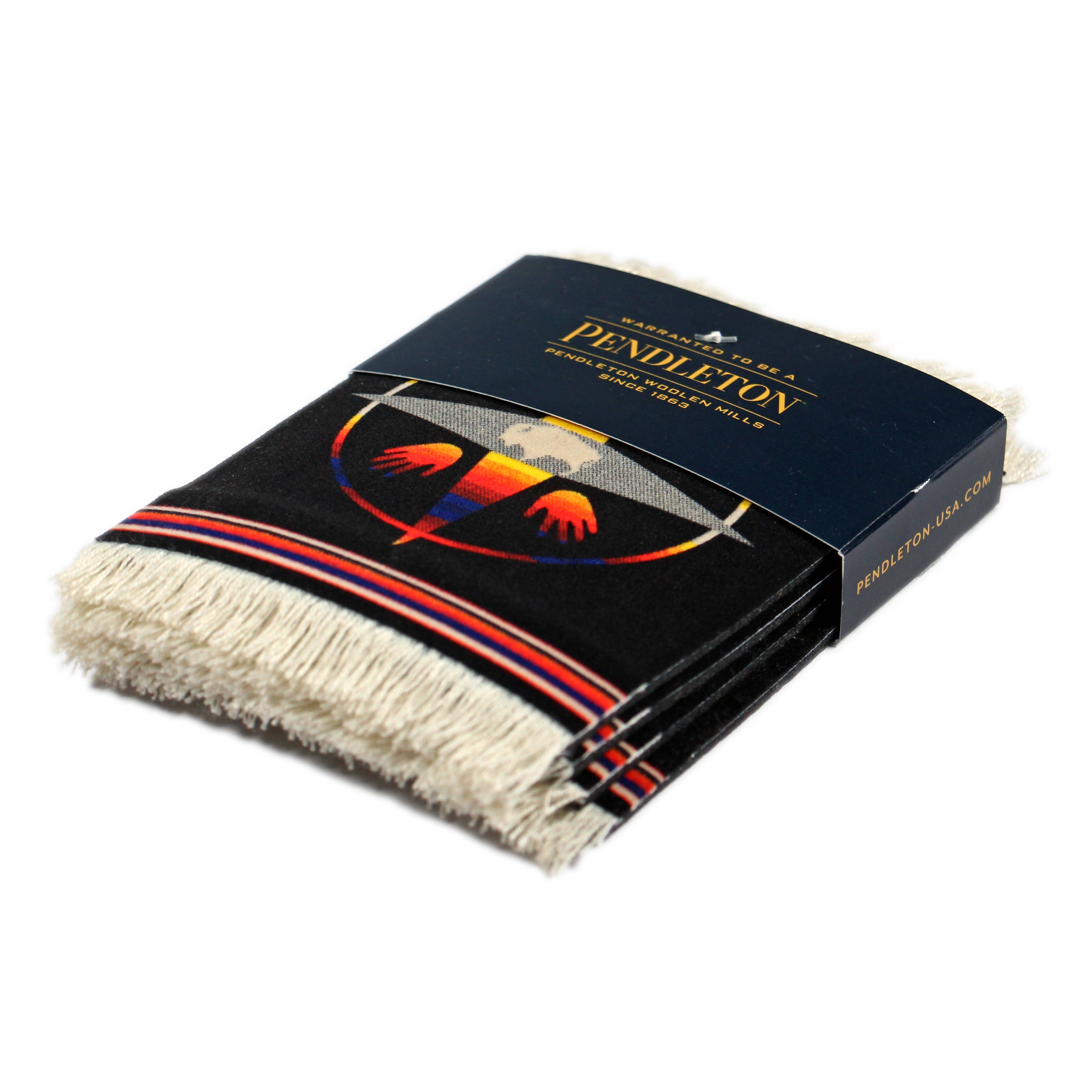 Pendleton Coaster Rug Set - Big Medicine - 4pc set