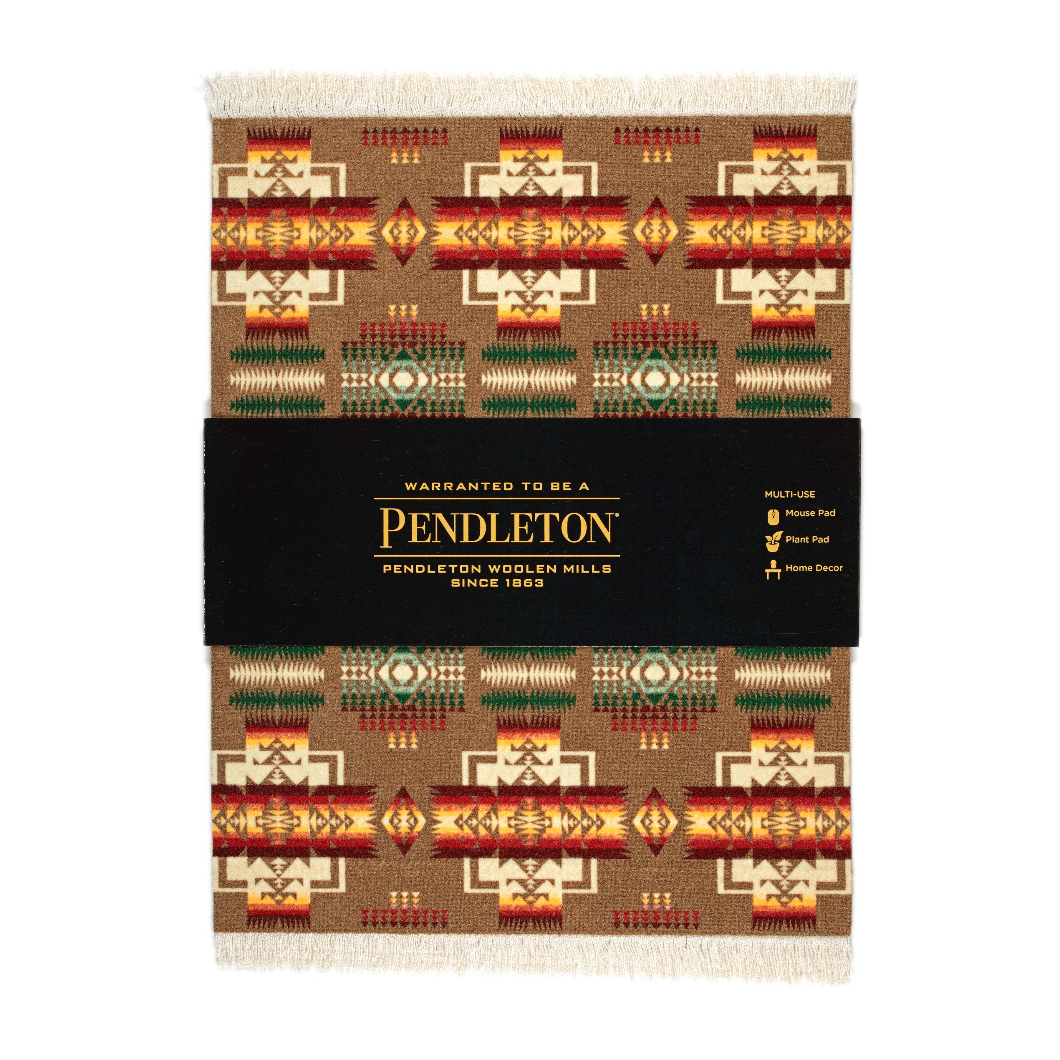 Pendleton Mouse Rug - Chief Joseph Khaki