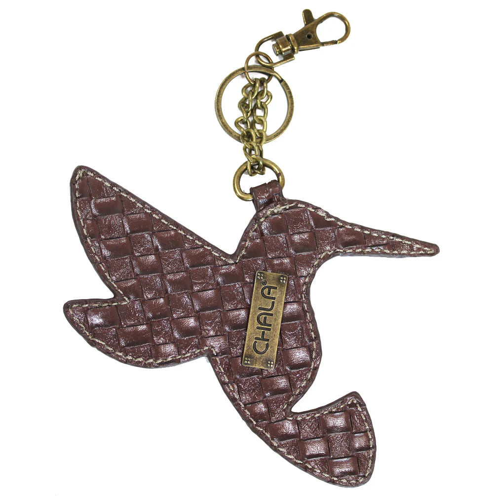 Coin Purse & Key Fob - Hummingbird