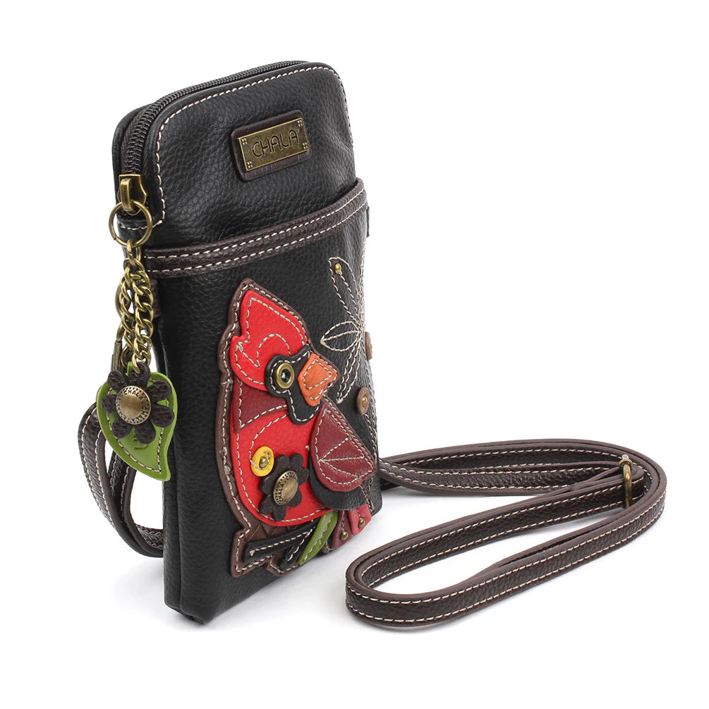 Cell Phone Crossbody – Cardinal Black