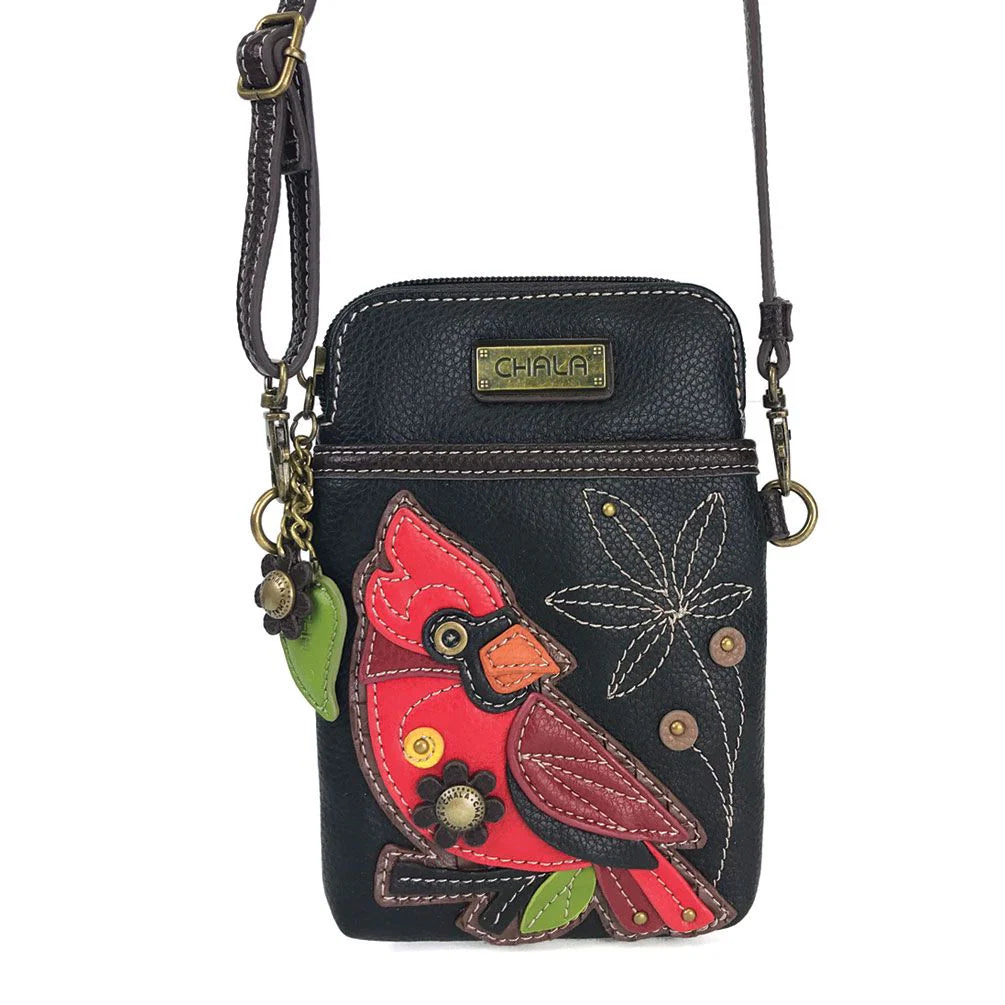 Cell Phone Crossbody – Cardinal Black