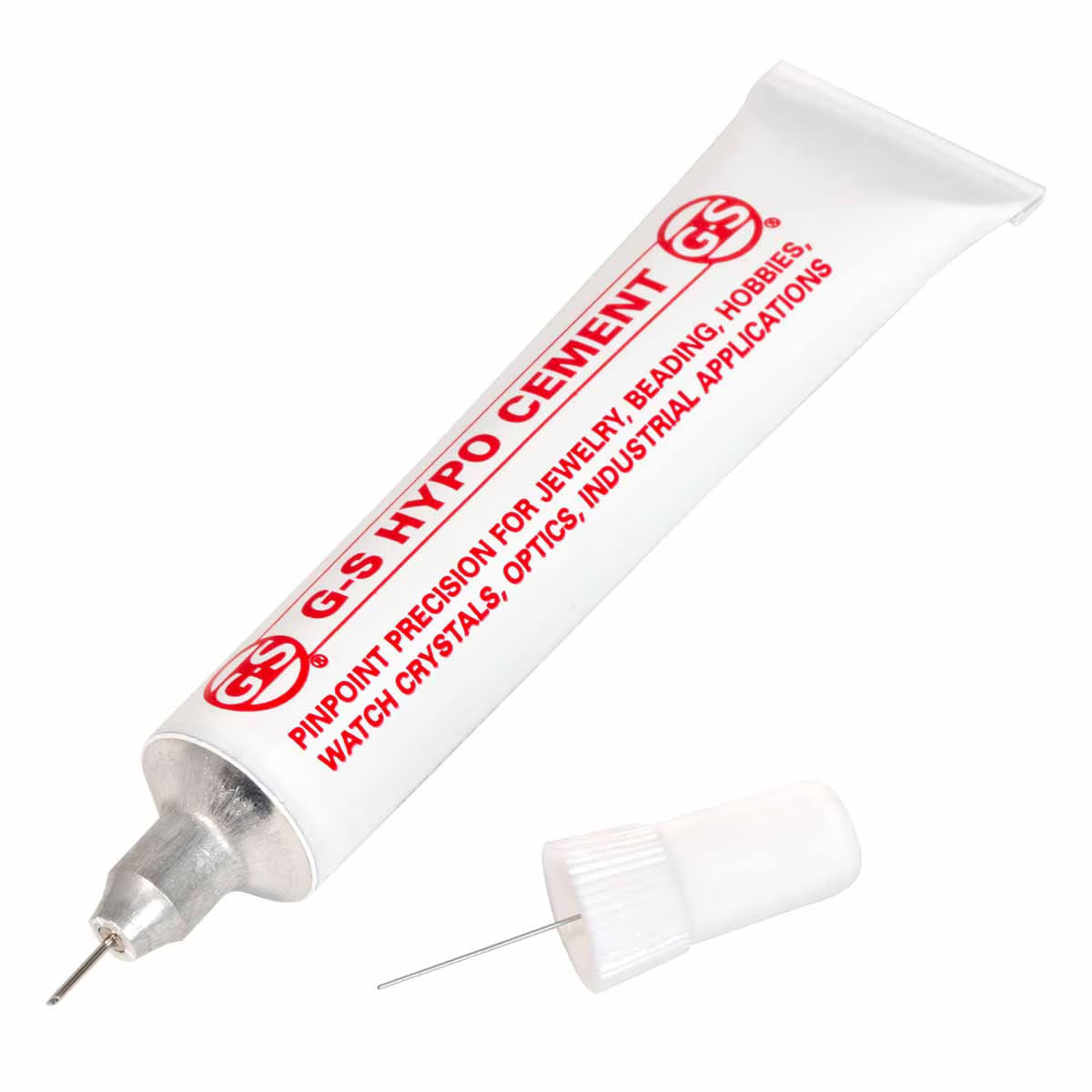 G-S Hypo Bead Tip Cement – Precision Jewelry Adhesive | 1/3 fl oz