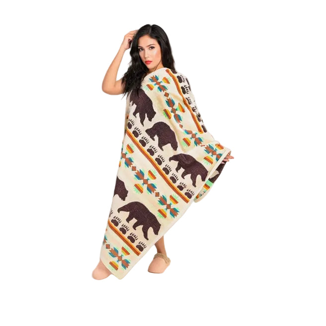 Bear Beach Towel - 36"x67"