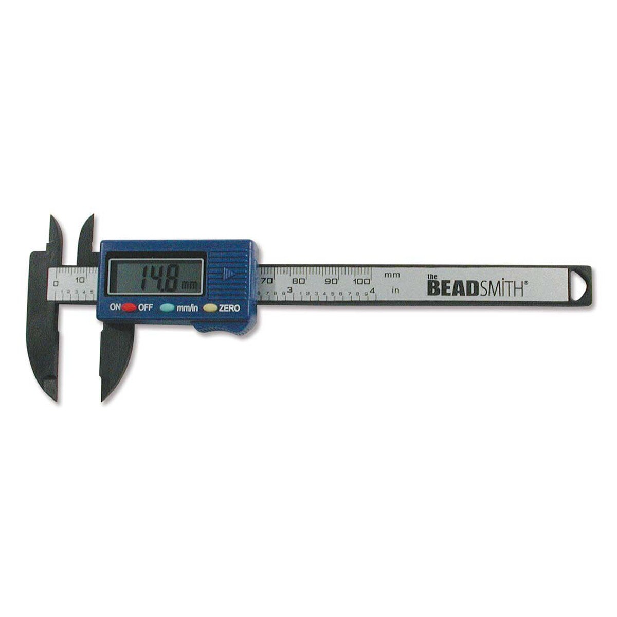 Digital Caliper – 4” / 100mm Carbon Fiber | Beadsmith