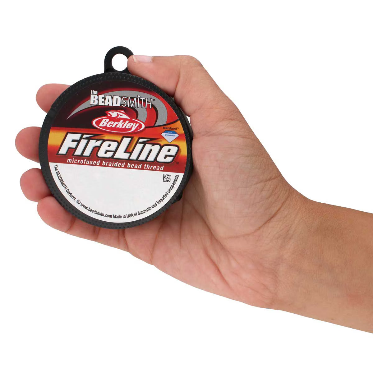 FireLine Beading Thread – 6 lb Smoke Grey | .006” / .15mm | 50 Yard Spool
