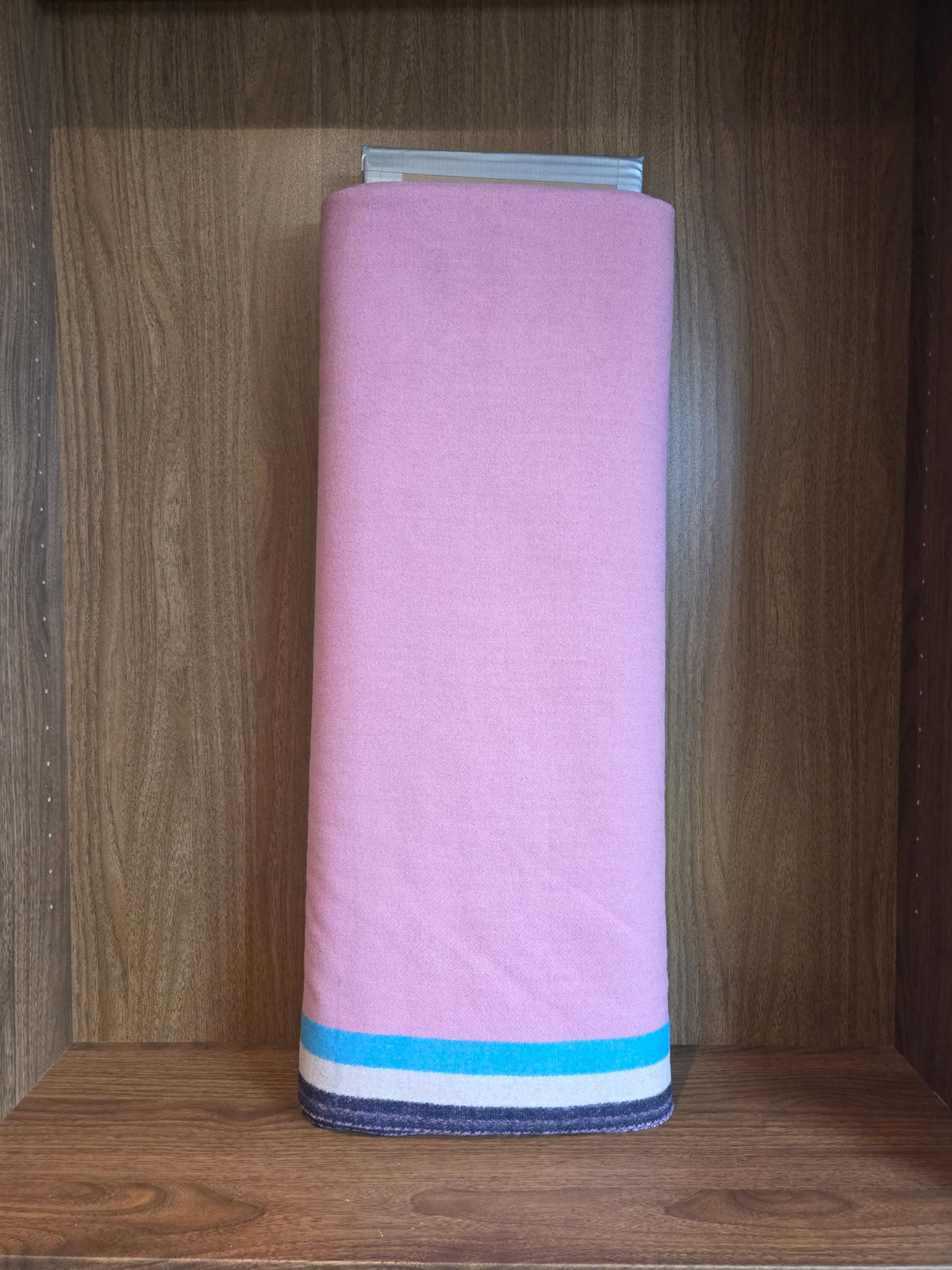 3 Band Wool Trade Cloth – Pink – 1/2 Yard