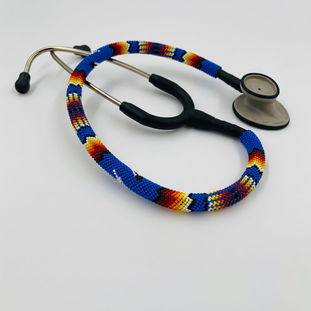 Beaded Stethoscope Littmann LW Blue