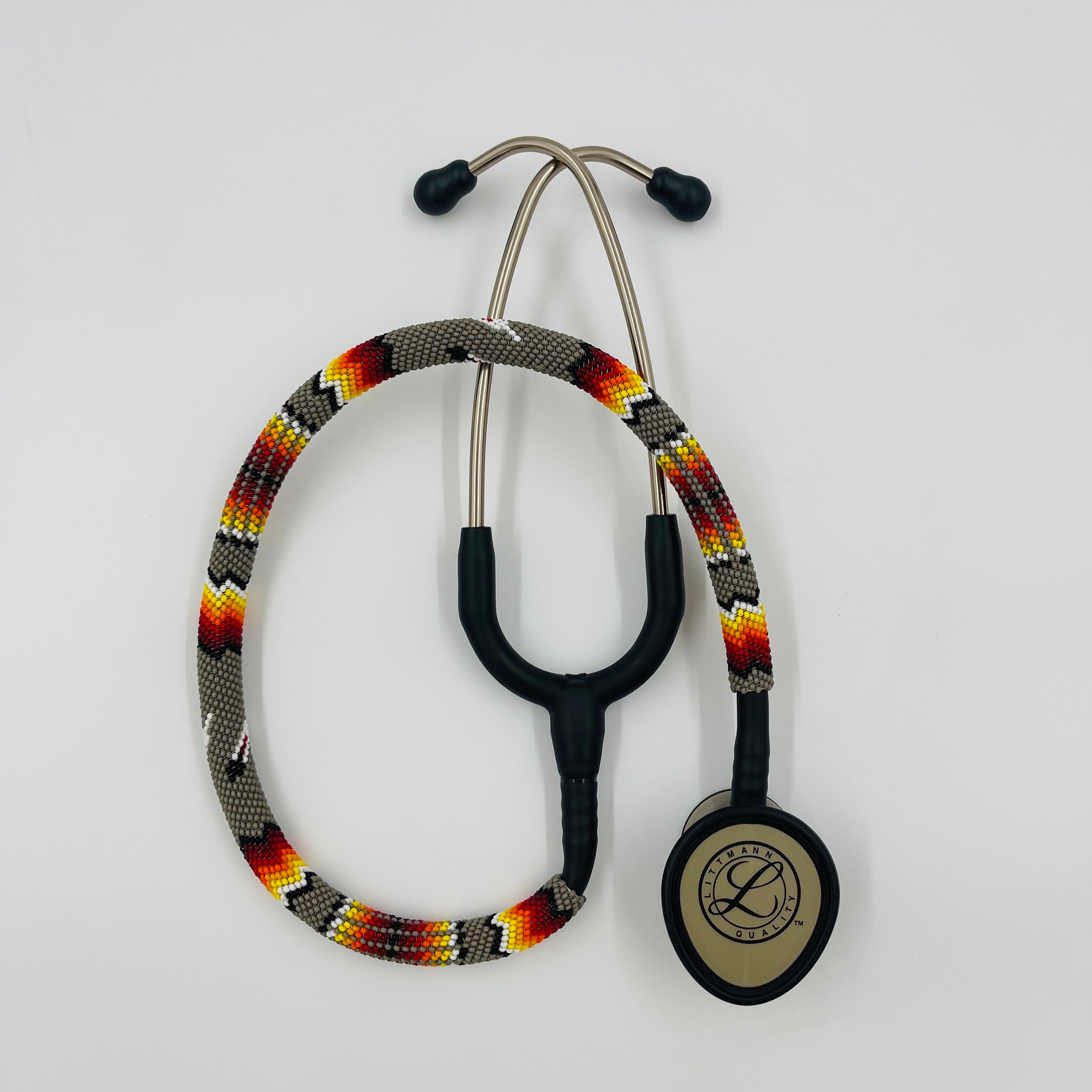 Beaded Stethoscope Littmann LW Grey