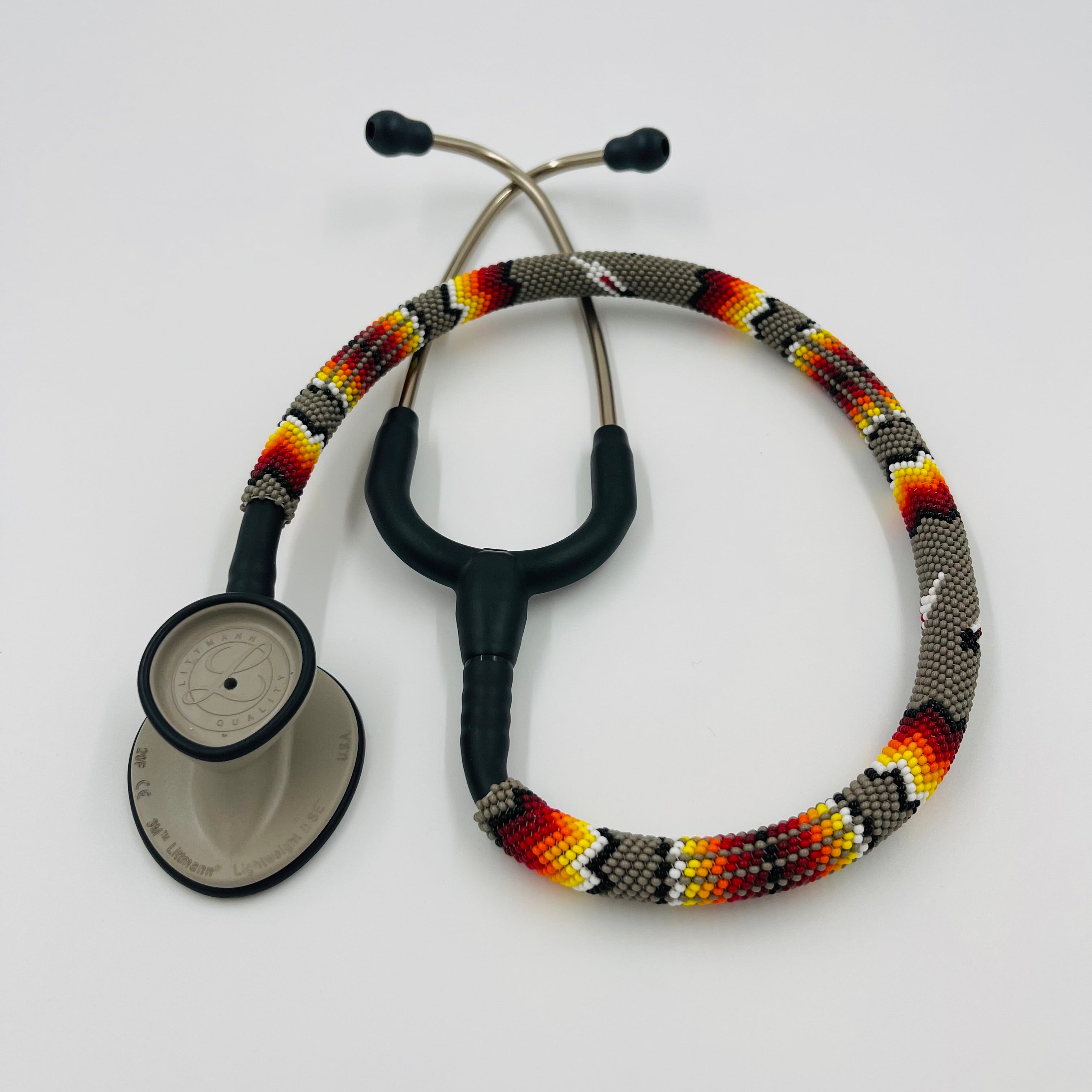 Beaded Stethoscope Littmann LW Grey