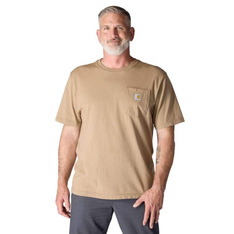 Carhartt K87 Workwear Pocket T-Shirt - Desert
