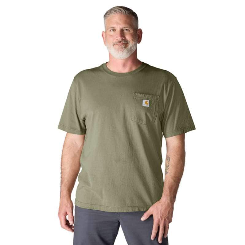 Carhartt K87 Workwear Pocket T-Shirt - Dusty Olive