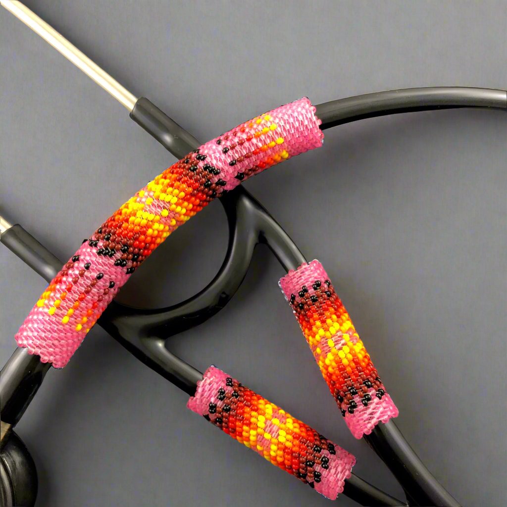 Beaded Stethoscope Allheart Pink