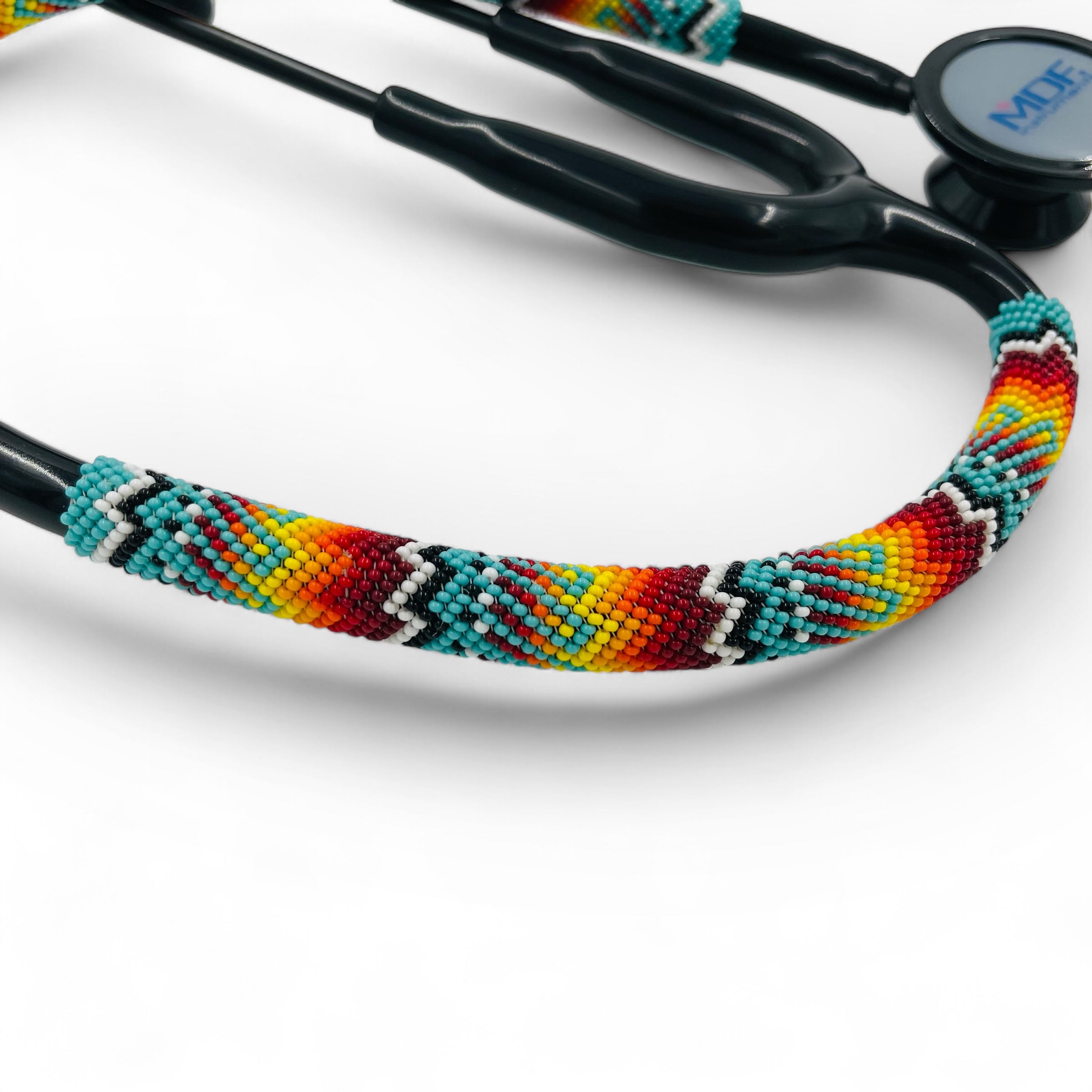 Beaded Stethoscope MDF Turquoise