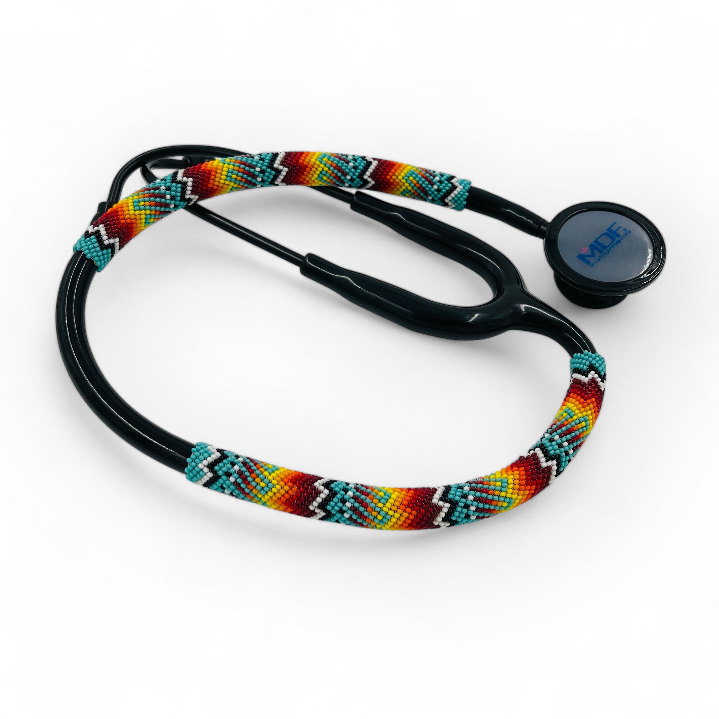 Beaded Stethoscope MDF Turquoise