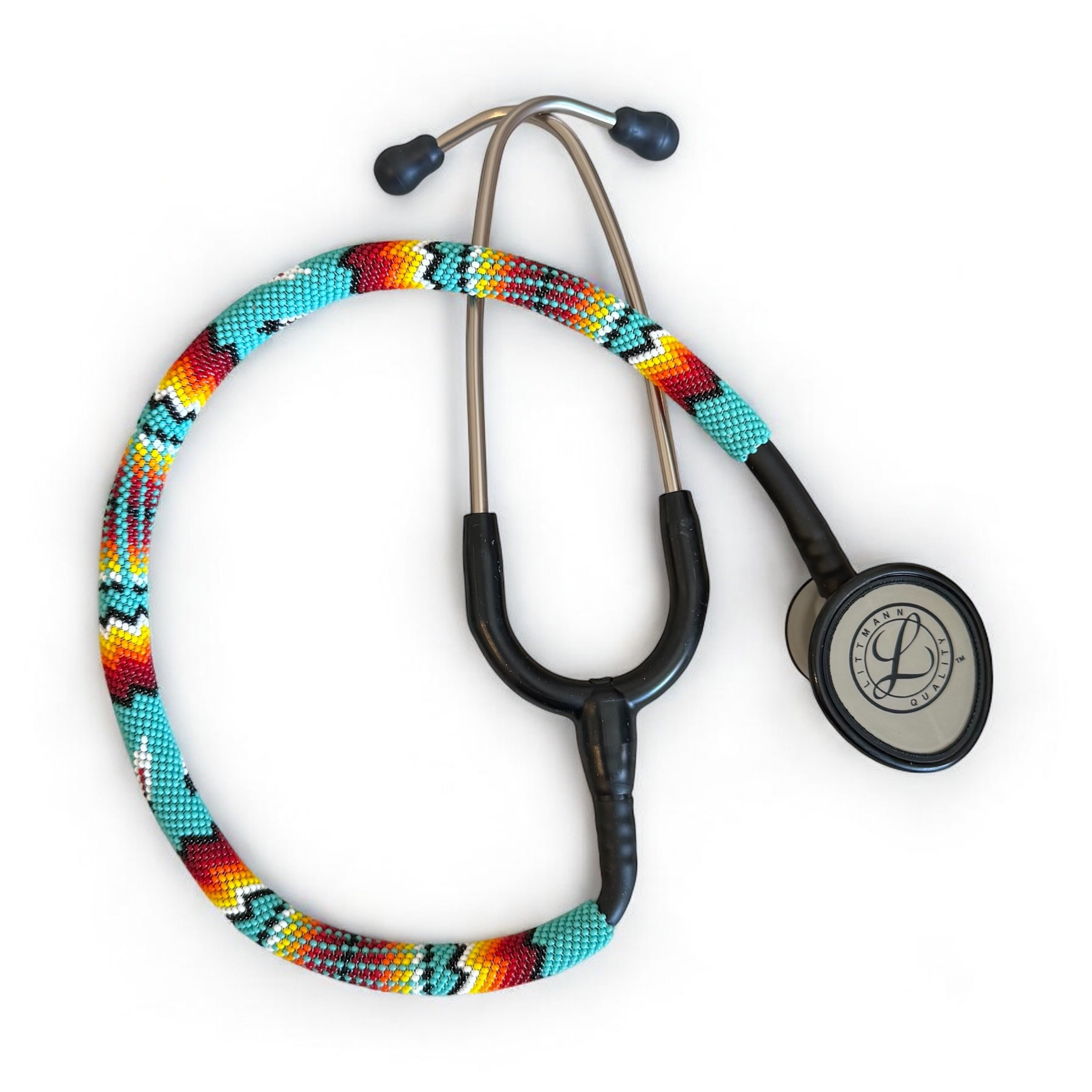 Beaded Stethoscope Littmann LW Turquoise