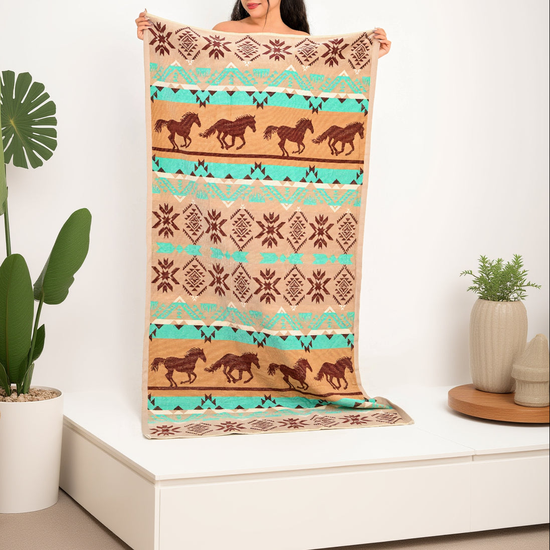 Horse Beach Towel - 36"x67"
