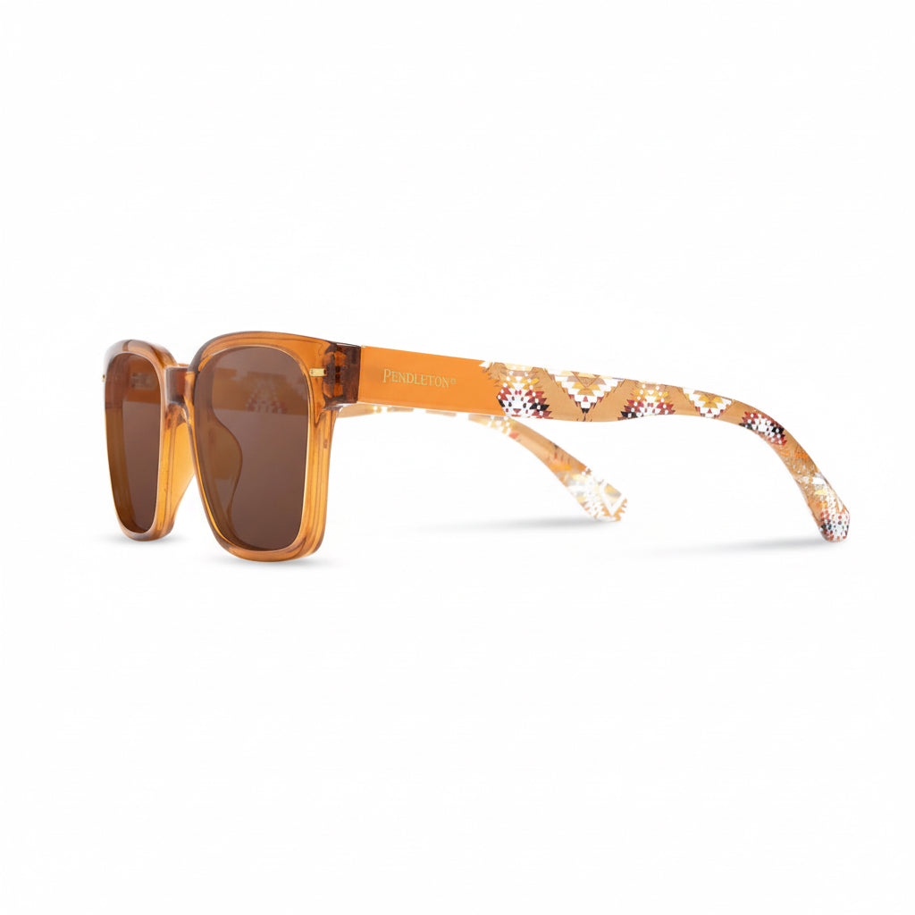Pendleton Sunglasses - Coby: Brown Crystal / Mission Trails: Brown Polarized