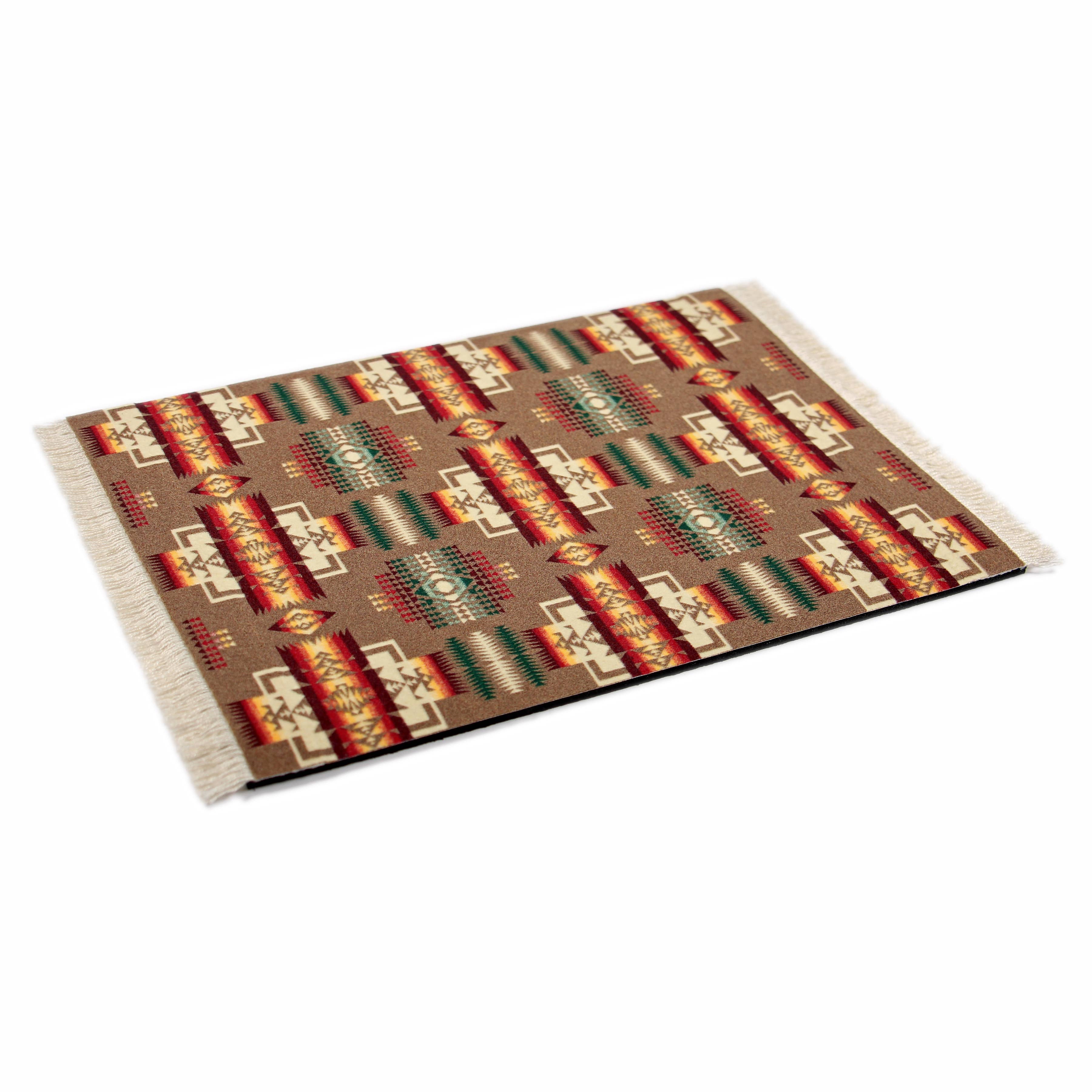 Pendleton Mouse Rug - Chief Joseph Khaki