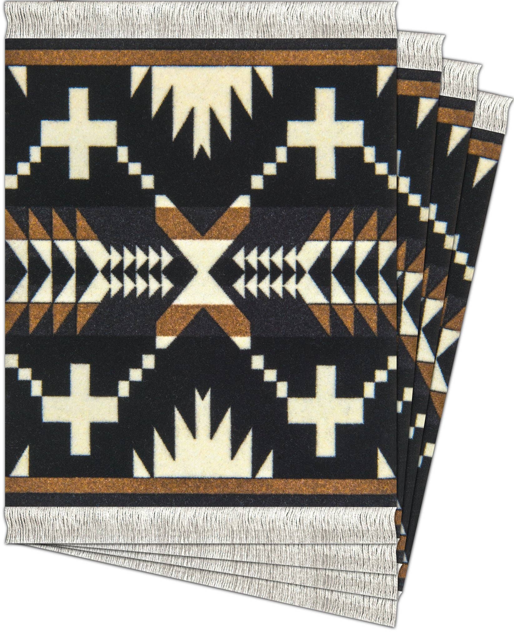 Pendleton - 4 Pc CoasterRug Set - Spider Rock