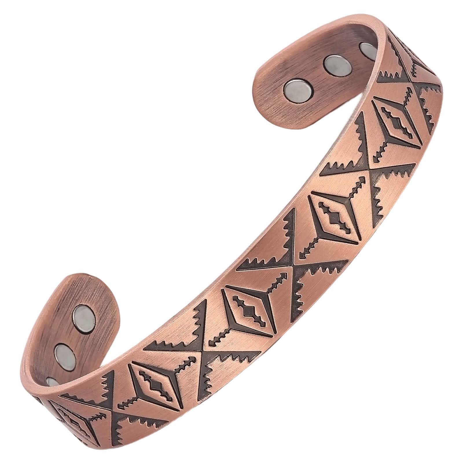 Diamond Sun Totem Embossed flexible bracelet