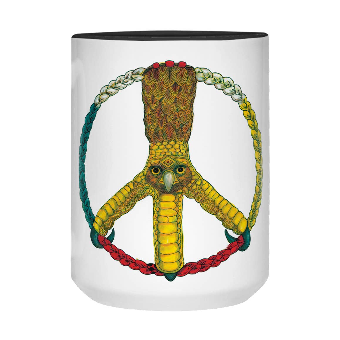 Peace Eagle 15 oz Mug