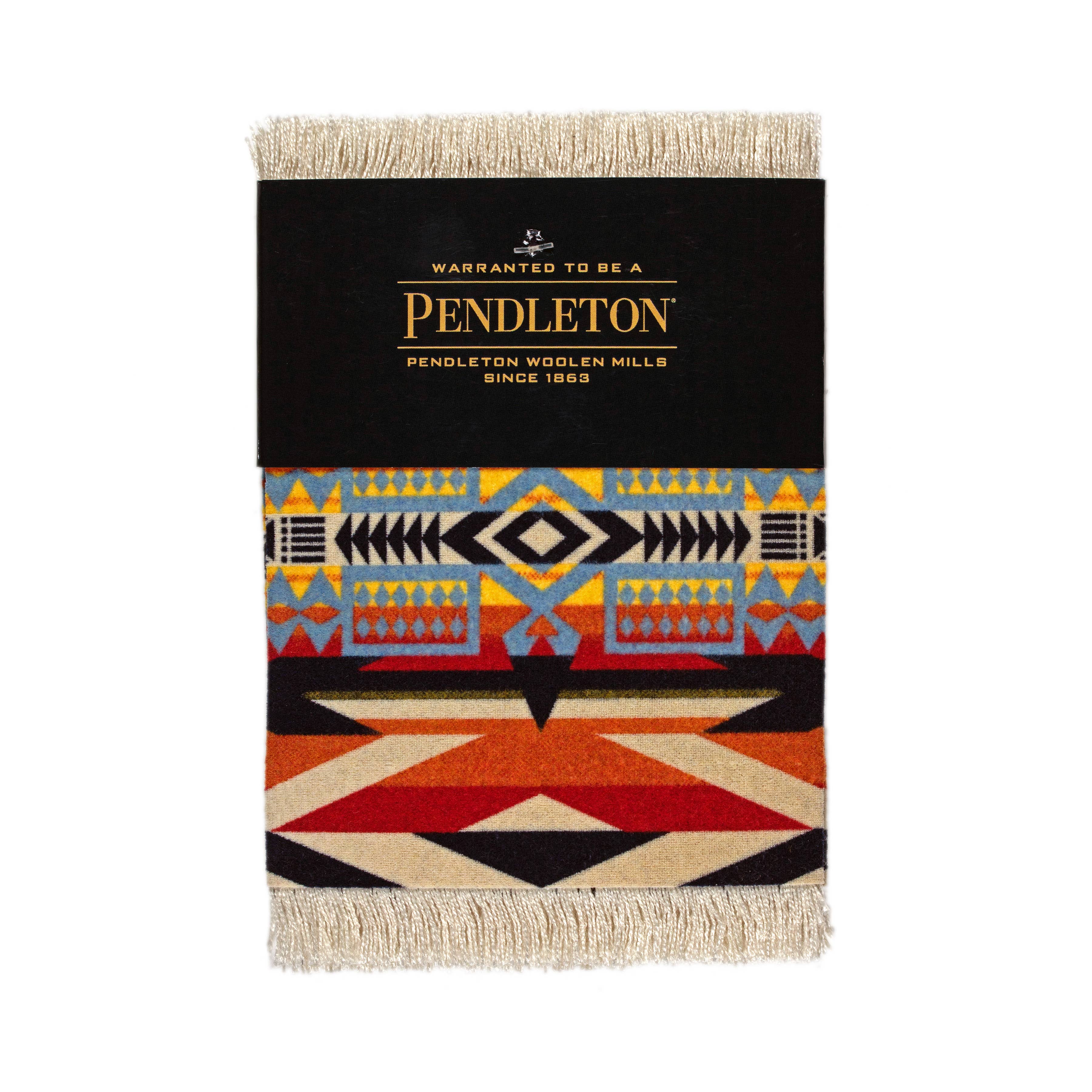 Pendleton Coaster Rug Set - Fire Legend